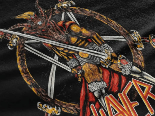 Playera Camiseta Slayer Die By The Sword Retro