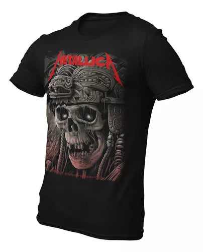 Playera Camiseta Metallica M72 Mexihkah Tzilacatzin