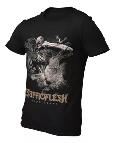 Playera Camiseta Septic Flesh Amphibians