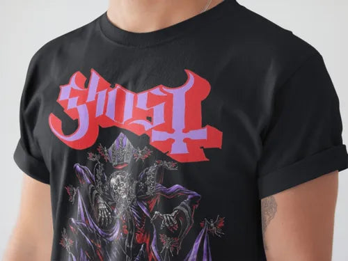 Playera Camiseta Ghost Levitation Skeletour Concierto