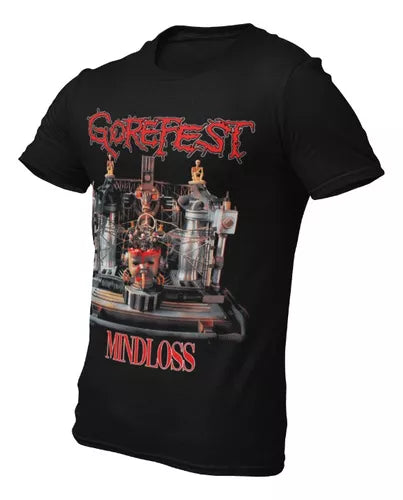 Playera Camiseta Gorefest Mindloss