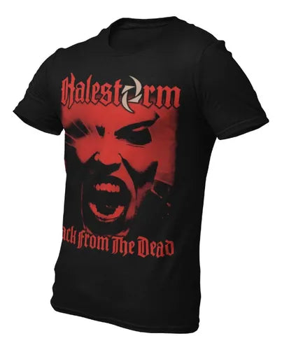 Playera Camiseta Halestorm Back From The Dead