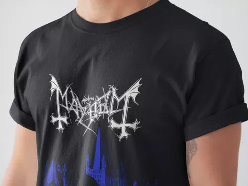 Playera Camiseta Mayhem De Mysteriis Dom Sathanas