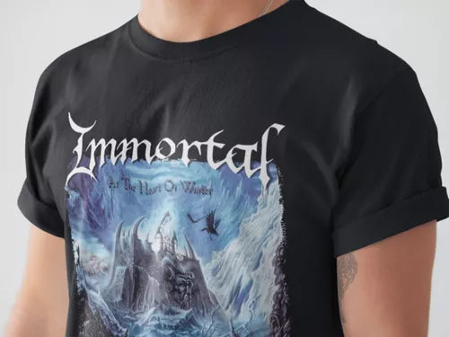 Playera Camiseta Immortal At The Heart Of Winter