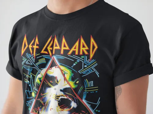 Playera Camiseta Def Leppard Hysteria