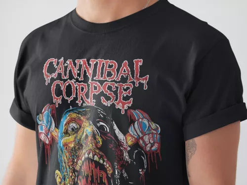 Playera Camiseta Cannibal Corpse Hammer Smashed Face