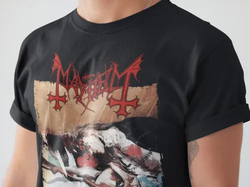 Playera Camiseta Mayhem The Dawn Of The Black Hearts