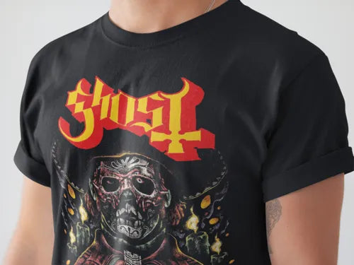 Playera Camiseta Ghost Día de Muertos Limitada México