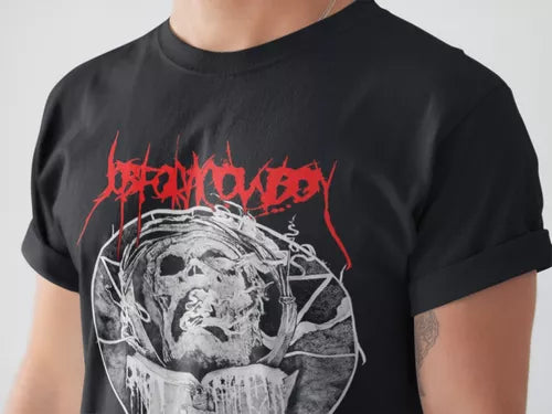 Playera Camiseta Job For A Cowboy Blasphemy