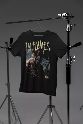 Playera Camiseta In Flames Foregone