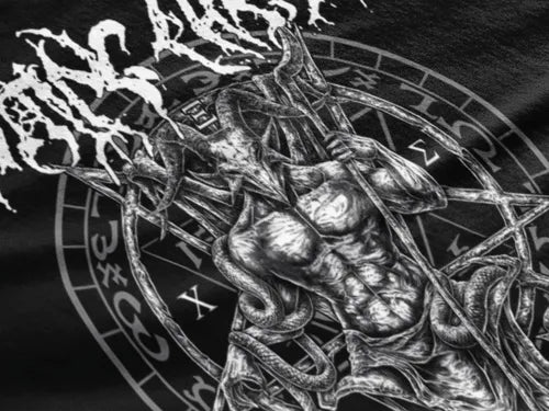 Playera Camiseta Rotting Christ Lucifer Over Athens