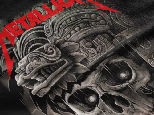 Playera Camiseta Metallica M72 Mexihkah Tzilacatzin