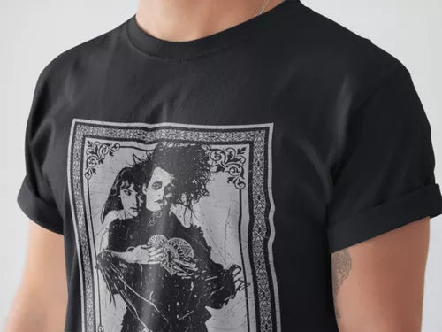 Playera Camiseta Edward Scissorhands Heart