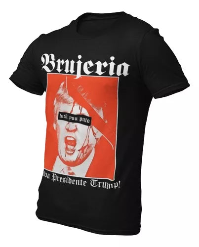 Playera Camiseta Brujeria Viva Presidente Trump