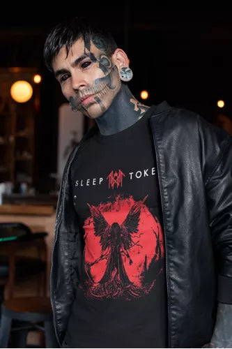 Playera Camiseta Sleep Token Red Reaper Angel