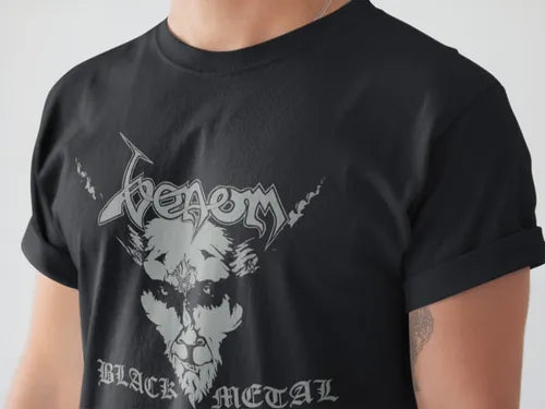 Playera Camiseta Venom Black Metal