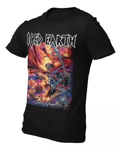 Playera Camiseta Iced Earth Dark Saga Spawn