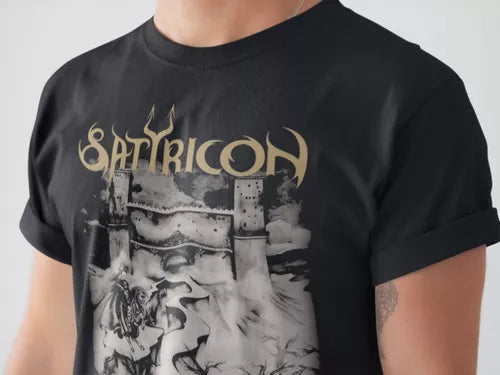 Playera Camiseta Satyricon Dark Medieval Times