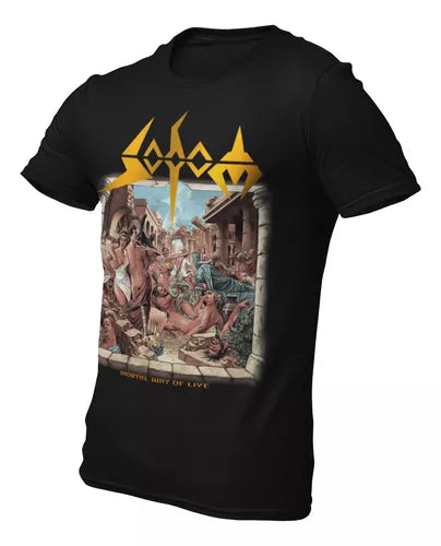 Playera Camiseta Sodom Mortal Way Of Live