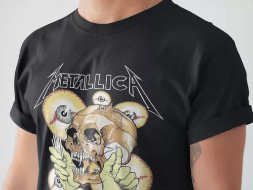 Playera Camiseta Metallica The Shortest Straw