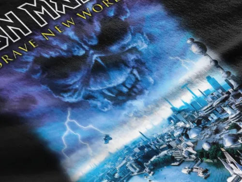 Playera Camiseta Iron Maiden Brave New World