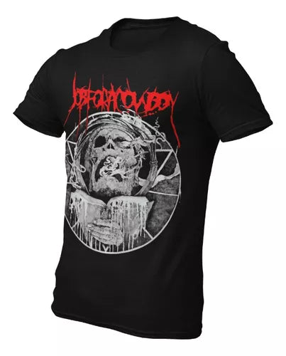 Playera Camiseta Job For A Cowboy Blasphemy