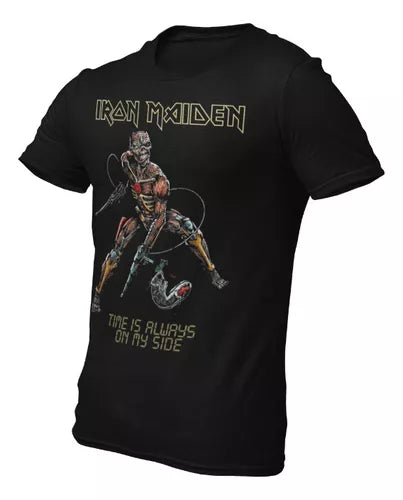 Playera Camiseta Iron Maiden Time Is Always On My Side