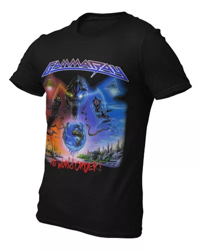 Playera Camiseta Gamma Ray No World Order