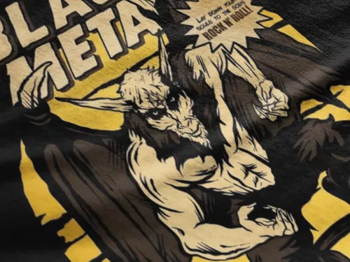 Playera Camiseta Venom Black Metal Comic