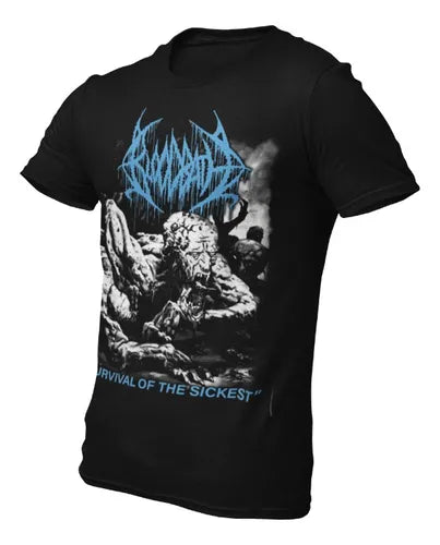 Playera Camiseta Bloodbath Survival Of The Sickest