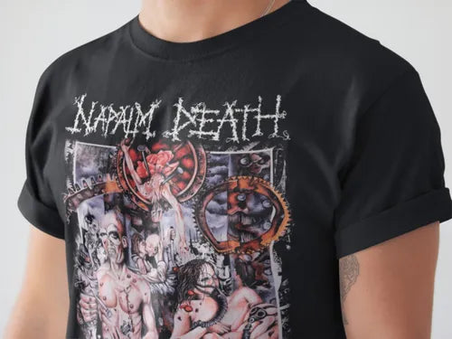Playera Camiseta Napalm Death Utopia Banished