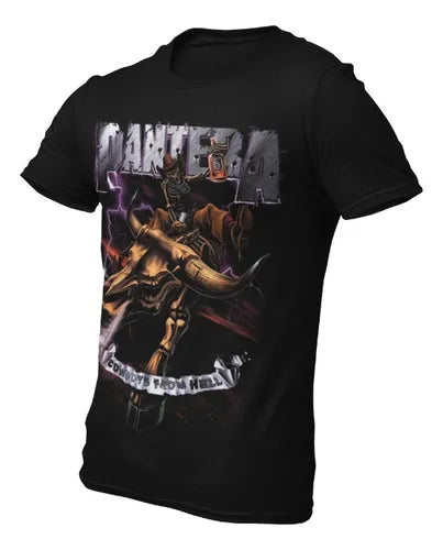 Playera Camiseta Pantera Cowboys From Hell Retro