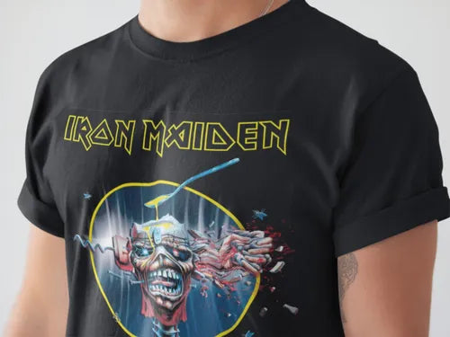 Playera Camiseta Iron Maiden Can I Play With Madness
