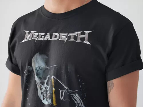 Playera Camiseta Megadeth Sweating Bullets