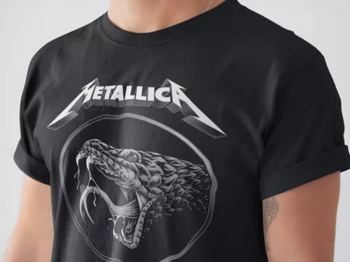 Playera Camiseta Metallica Black Album