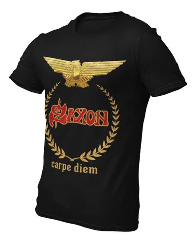 Playera Camiseta Saxon Carpe Diem