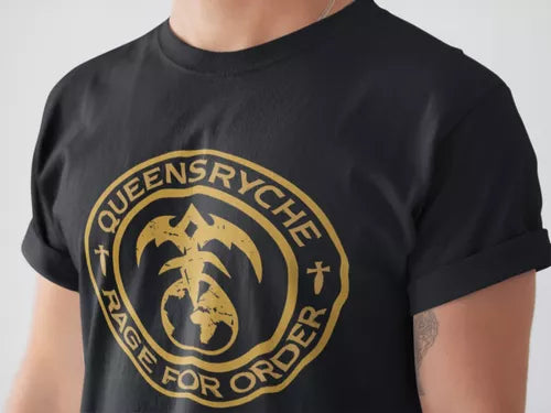 Playera Camiseta Queensryche Rage For Order