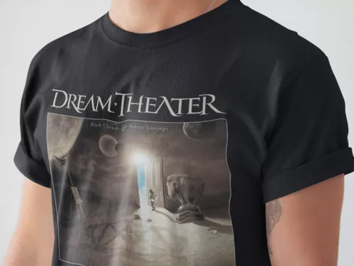 Playera Camiseta Dream Theater Black Clouds N Silver Linings