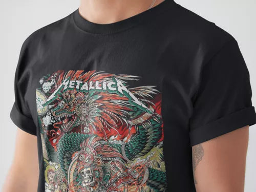 Playera Camiseta Metallica M72 Mexihkah