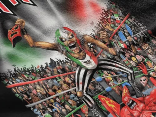 Playera Camiseta Iron Maiden The Future Past México