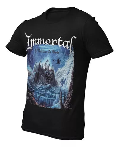 Playera Camiseta Immortal At The Heart Of Winter