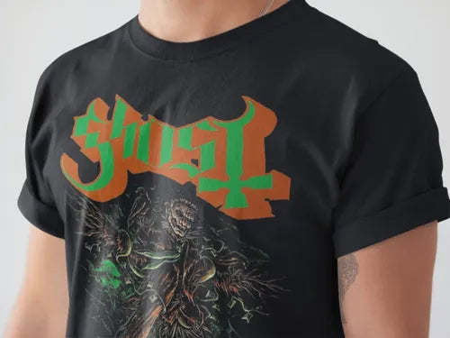 Playera Camiseta Ghost Pumpkin Spice Scarecrow