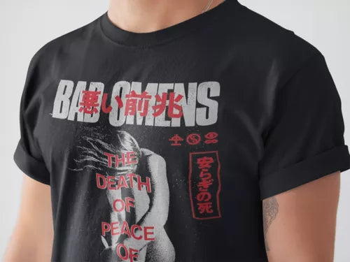 Playera Camiseta Bad Omens The Death Of Peace Of Mind