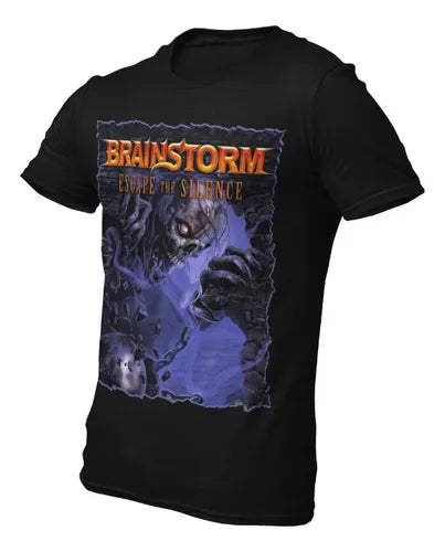 Playera Camiseta Brainstorm Escape The Silence