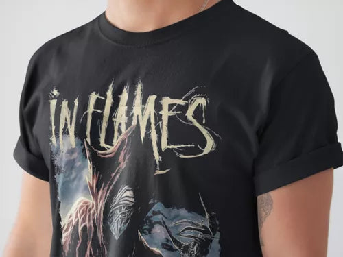 Playera Camiseta In Flames Foregone