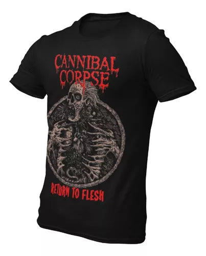 Playera Camiseta Cannibal Corpse Return To Flesh