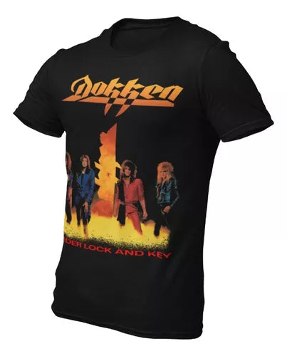 Playera Camiseta Dokken Under Lock And Key
