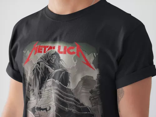 Playera Camiseta Metallica M72 Mexihkah Mictlantecuhtli