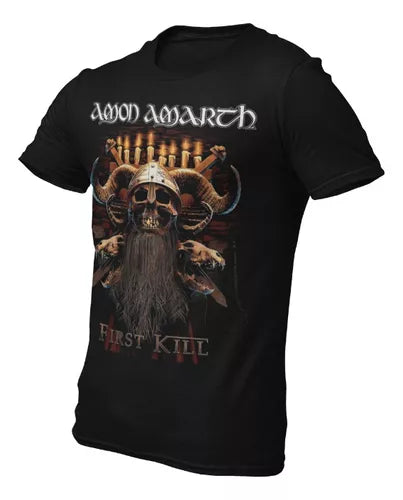Playera Camiseta Amon Amarth First Kill