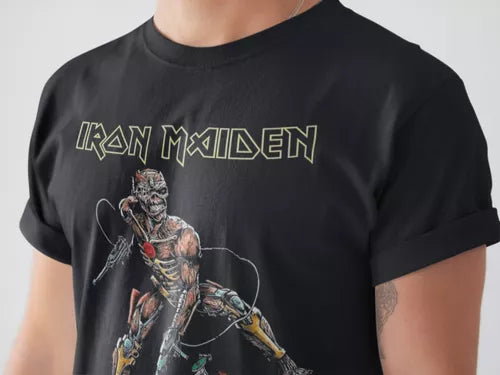 Playera Camiseta Iron Maiden Time Is Always On My Side